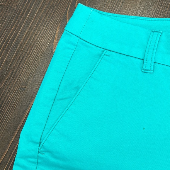 J.crew Factory 9" Frankie bermuda chino short Green AL569 Size 8. NWOT - Picture 13 of 16